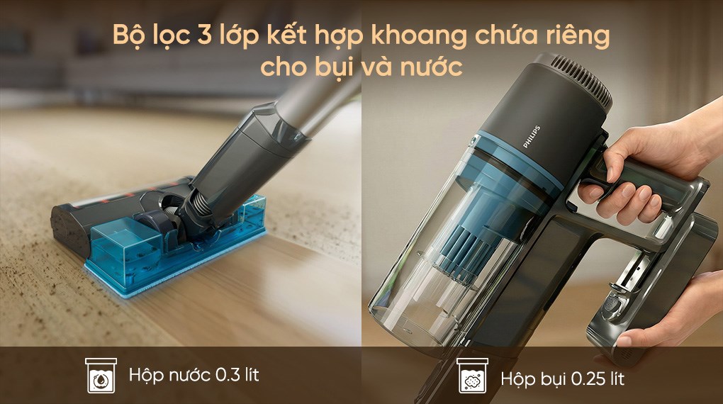 Máy hút bụi không dây Philips XC3131/01
