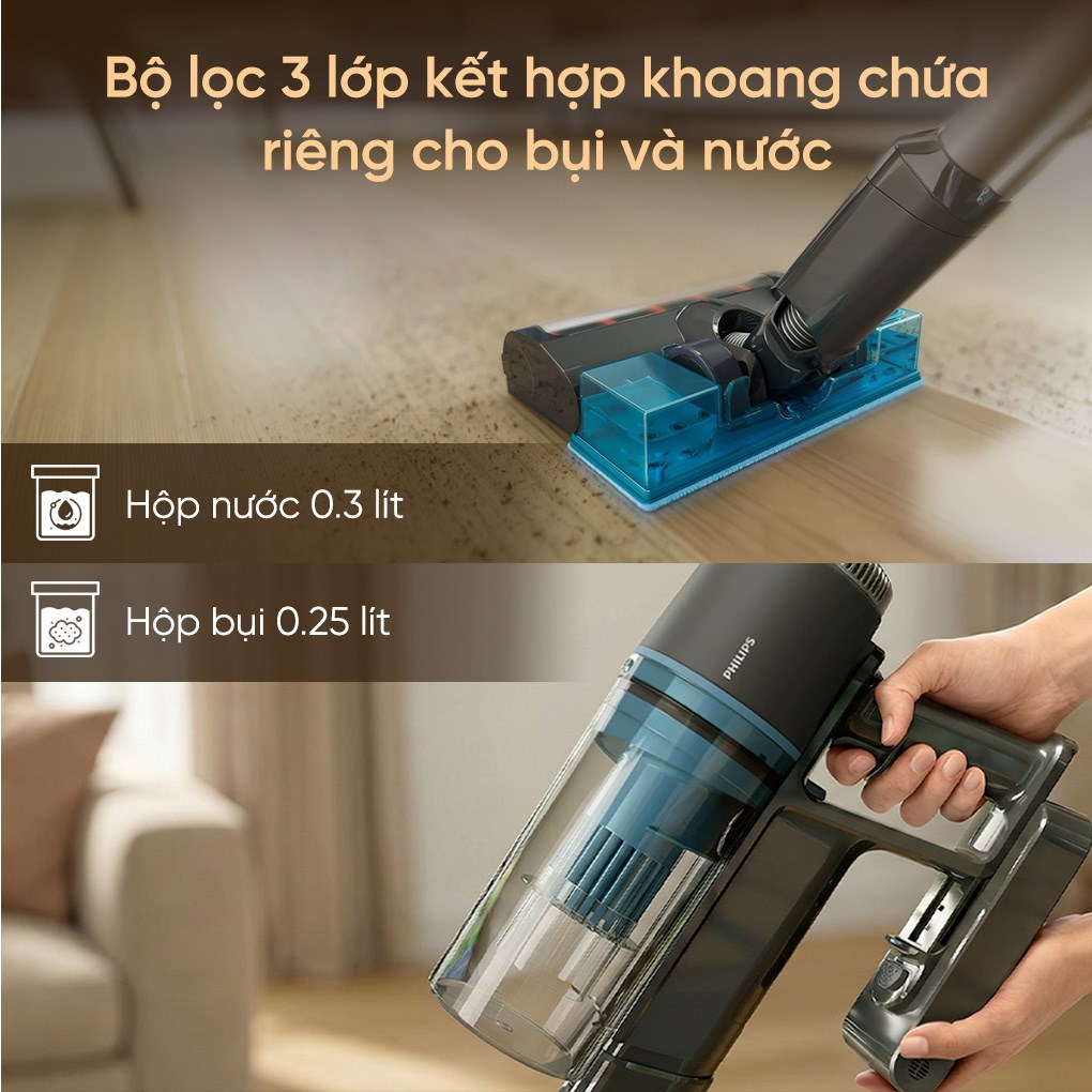 Máy hút bụi không dây Philips XC3131/01