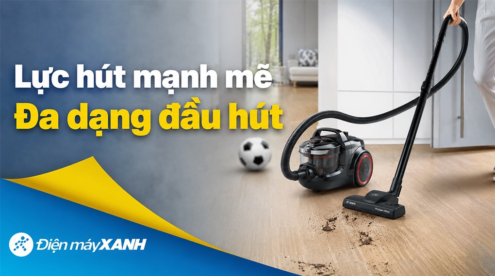 Máy hút bụi dạng hộp Bosch BGS21WPOW