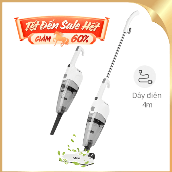 Máy hút bụi cầm tay RAF R.8673 - Trắng