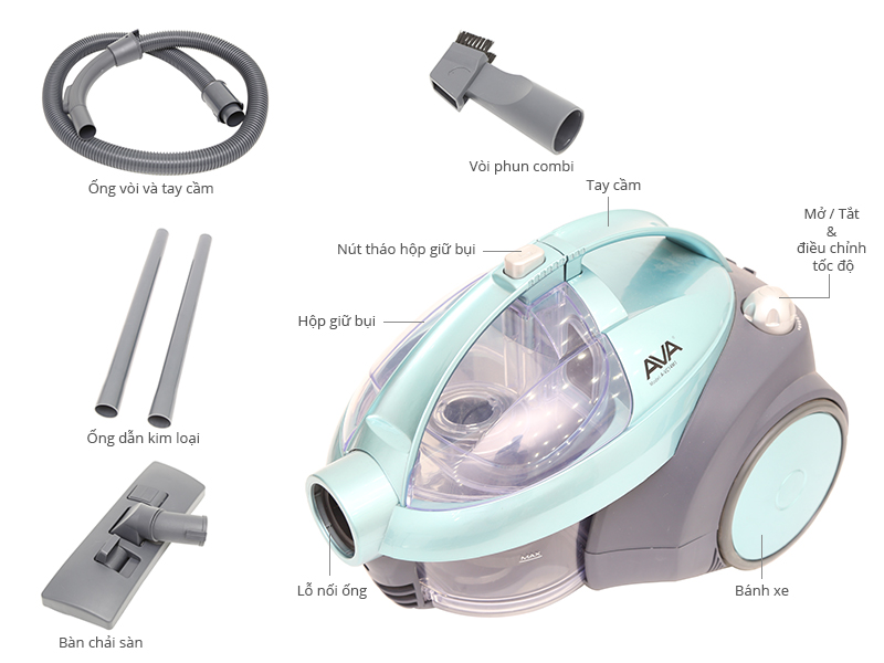 Máy hút bụi AVA A-VC14M1 1400W