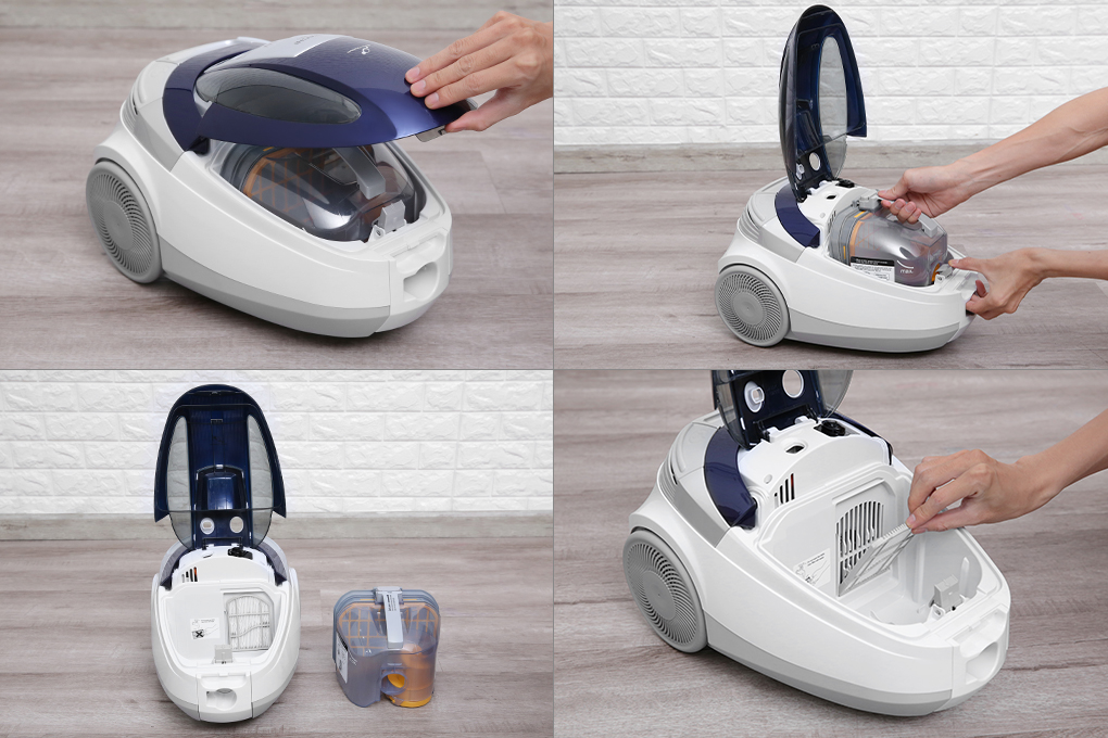 Máy hút bụi Hitachi CV-SU21V 2100 W Màu Xanh Dương