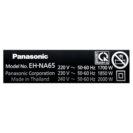 Máy sấy tóc 2000W Panasonic EH-NA65-K645 Màu Đen hồng