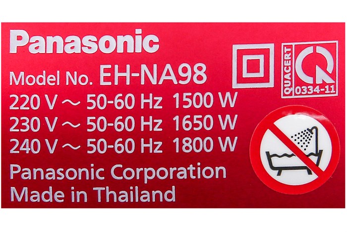 Máy sấy tóc Panasonic EH-NA98RP645 Màu Hồng