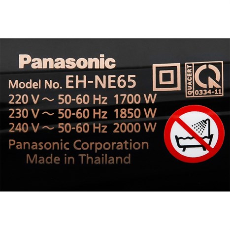 Máy sấy tóc 2000W Panasonic EH-NE65-K645 Màu Đen