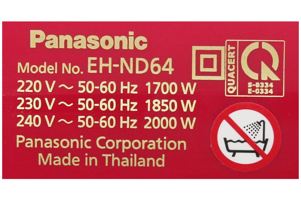 Siêu thị máy sấy tóc Panasonic EH-ND64-P645