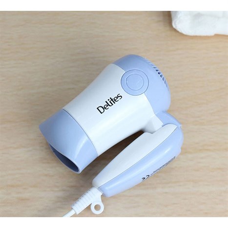 Máy sấy tóc 1000W Delites MST01 EMC BL Màu Trắng - Xanh