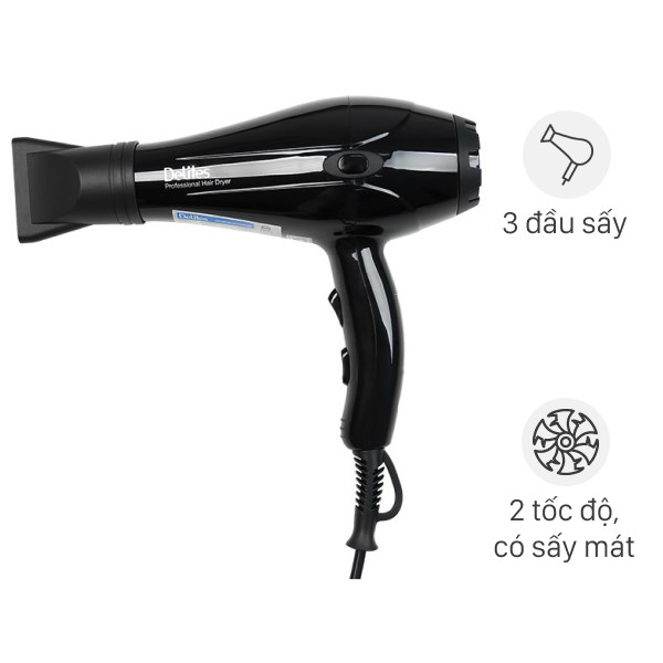 Máy sấy tóc 2000-2200W Delites KF-5891