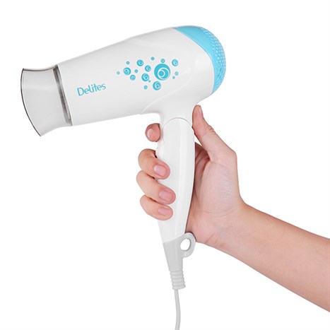 Máy sấy tóc Delites PH3812 Màu Trắng - Xanh