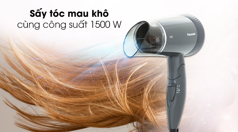 Máy sấy tóc Panasonic EH-ND57-H645 - Hoạt động với công suất 1500 W