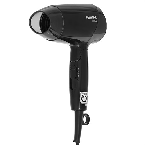 Máy sấy tóc 1200W Philips BHC010/10 Màu Đen