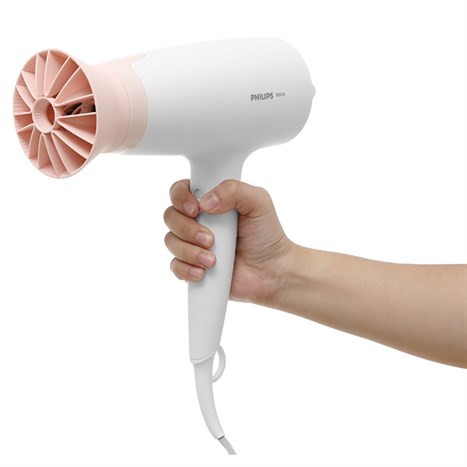 Máy sấy tóc 1600W Philips BHD300/10 Màu Trắng - Hồng