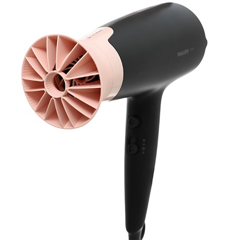 Máy sấy tóc Philips BHD350/10 Màu Đen hồng