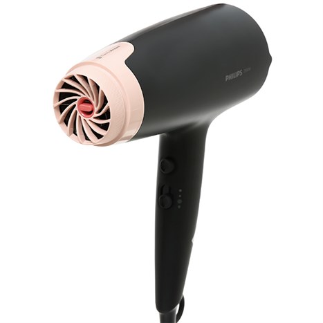 Máy sấy tóc Philips BHD350/10 Màu Đen hồng