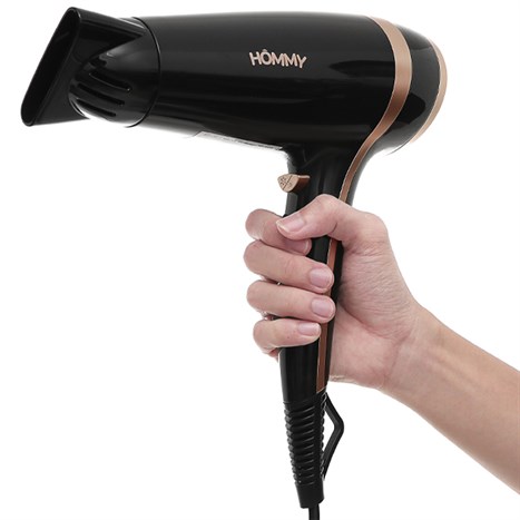 Máy sấy tóc 2000 - 2200W Hommy KF-3122 Màu Đen