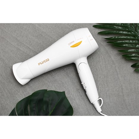 Máy sấy tóc 2200W Flyco FH1610VN Màu Trắng