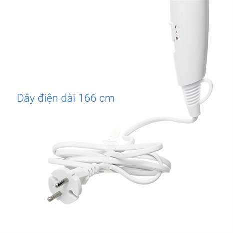 Máy sấy tóc 2200W Flyco FH1610VN Màu Trắng