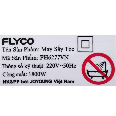 Máy sấy tóc Flyco FH6277VN Màu Tím