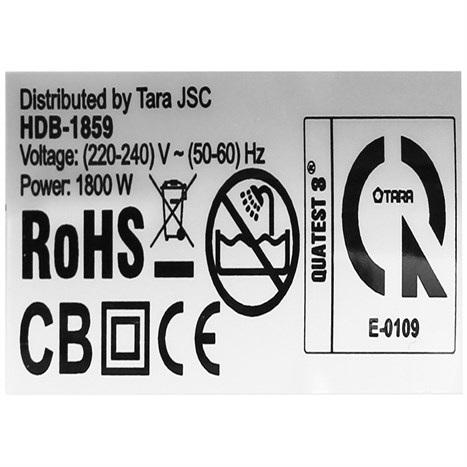 Máy sấy tóc 1800W Bluestone HDB-1859 Màu Hồng