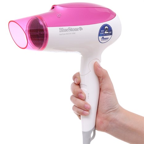 Máy sấy tóc 1800W Bluestone HDB-1859 Màu Hồng
