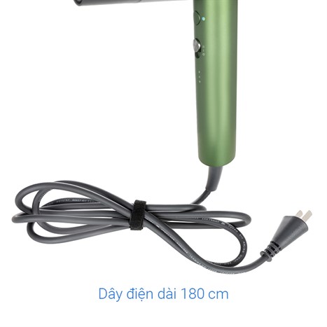 Máy sấy tóc Showsee A5-G Màu Xanh