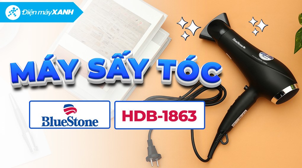 Máy sấy tóc 1850 - 2200W BlueStone HDB-1863