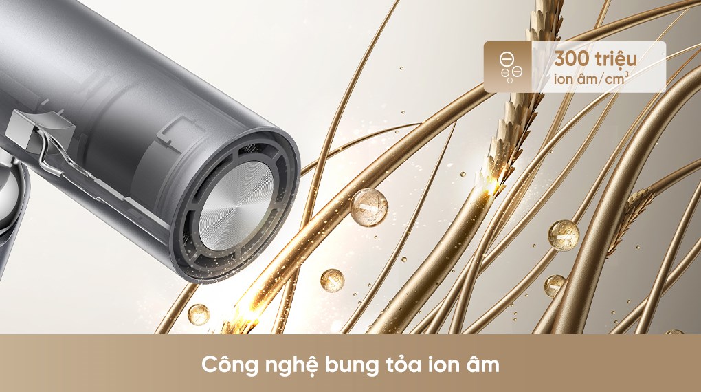Máy sấy tóc và tạo kiểu đa năng tốc độ cao Dreame AHD51 Space Gray