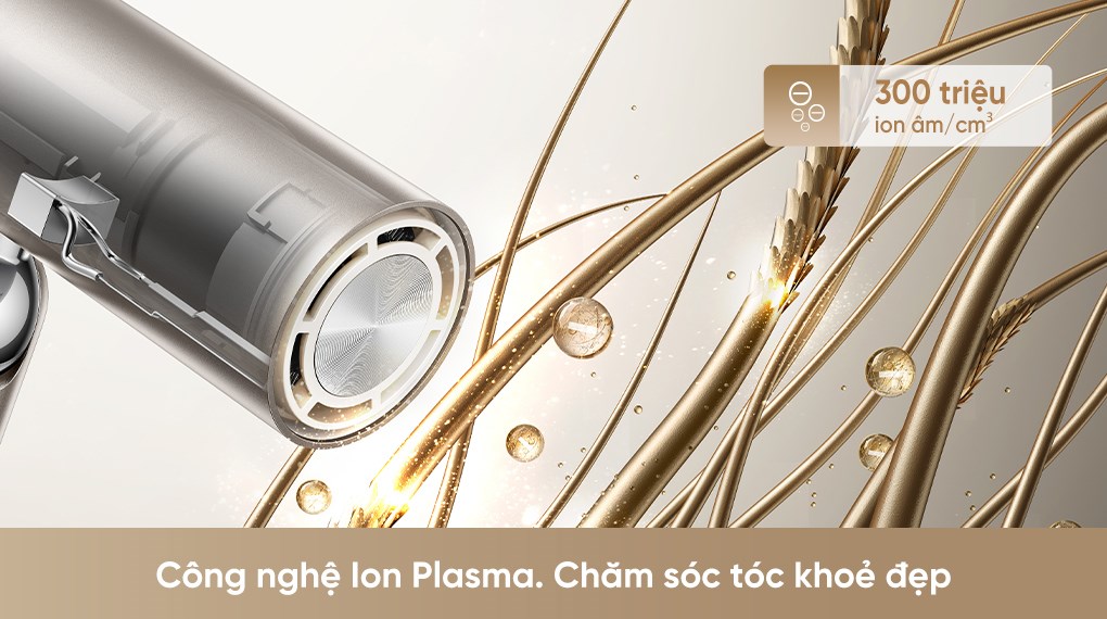 Máy sấy tóc và tạo kiểu đa năng tốc độ cao Dreame Pocket Uni AHD54 Titanium Gold