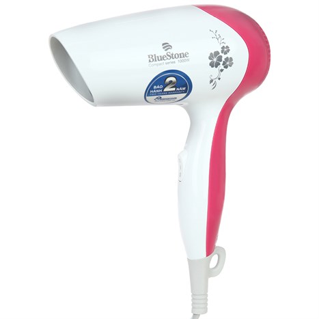 Máy sấy tóc 1000W Bluestone HDB-1821B Màu Trắng