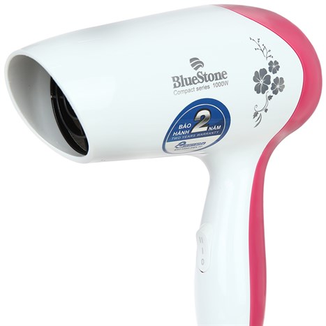 Máy sấy tóc 1000W Bluestone HDB-1821B Màu Trắng