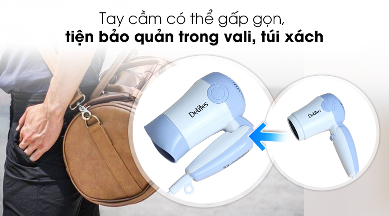 Máy sấy tóc Delites MST01 BL