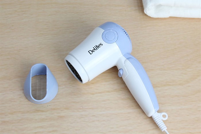 Máy sấy tóc Delites MST01 BL Màu Trắng - Xanh