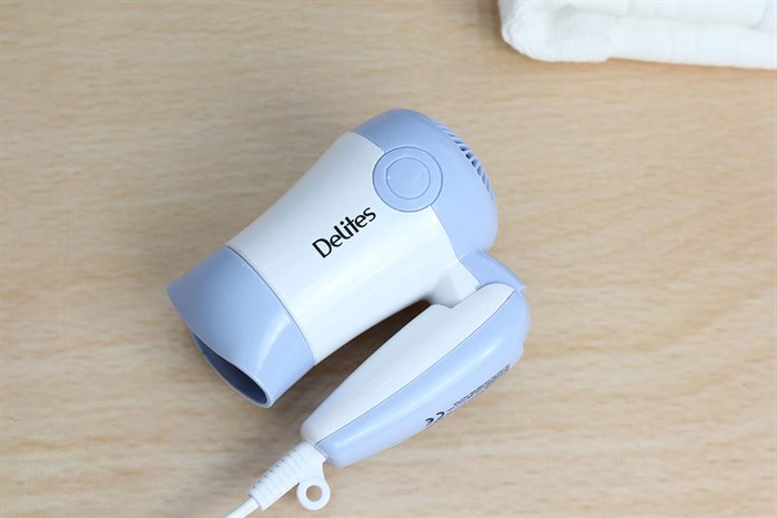 Máy sấy tóc Delites MST01 BL Màu Trắng - Xanh