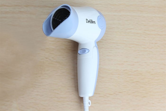 Máy sấy tóc Delites MST01 BL Màu Trắng - Xanh