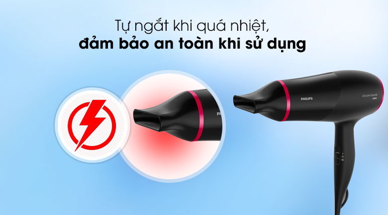 Máy sấy tóc 1600W Philips BHD029/00