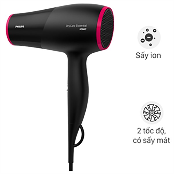 Máy sấy tóc 1600W Philips BHD029/00