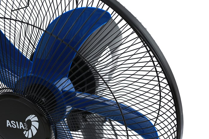 Quạt lửng Asia 5 cánh A16009-DV1 45W Màu Đen - xanh dương