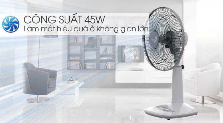 Quạt lửng ASIA vina - A16001-XV1 - Xám
