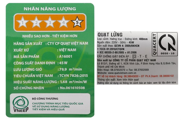 Quạt lửng ASIA vina - A16001-XV1 - Xám Màu Xám