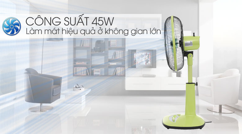 Quạt lửng ASIA vina - A16001-LV1 - Xanh lá