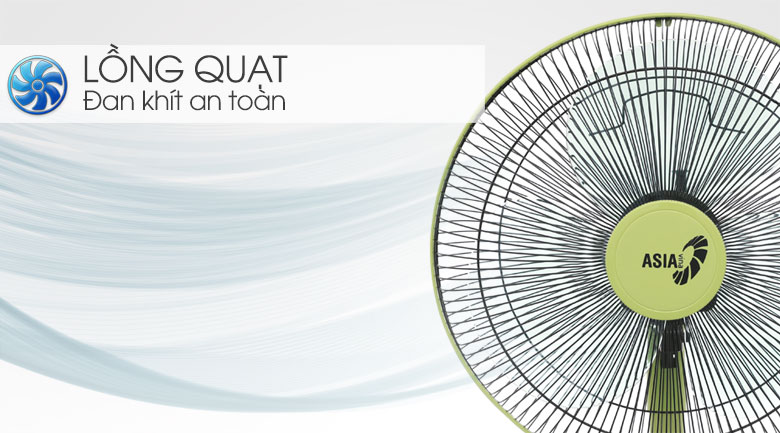 Quạt lửng ASIA vina - A16001-LV1 - Xanh lá