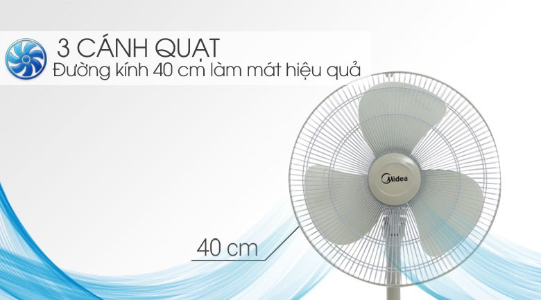 Quạt lửng Midea 3 cánh FTS40-17VD 36W