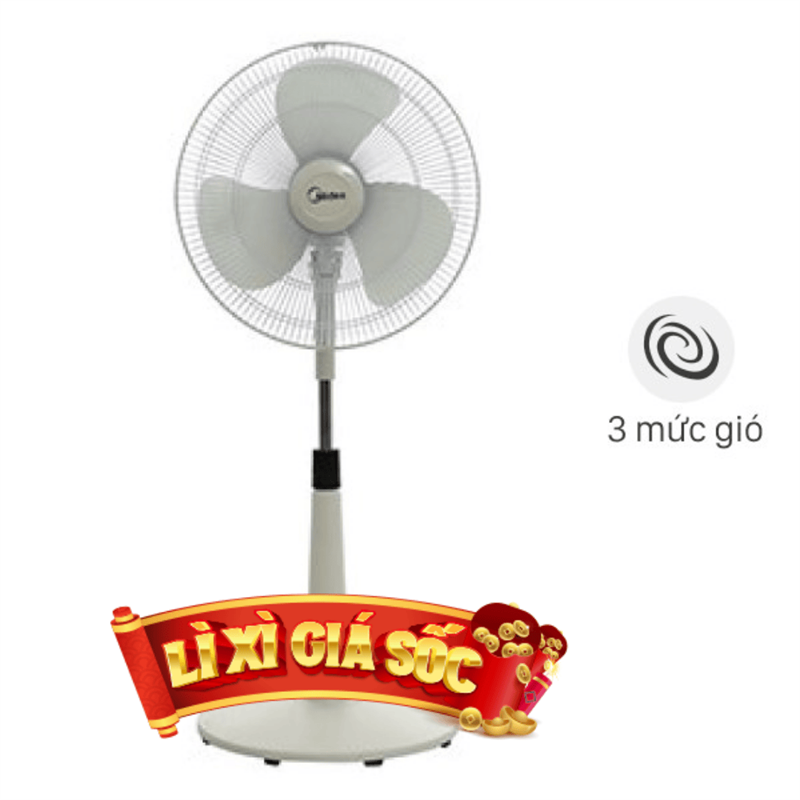 Quạt lửng Midea  3 cánh FTS40-17VD 36W