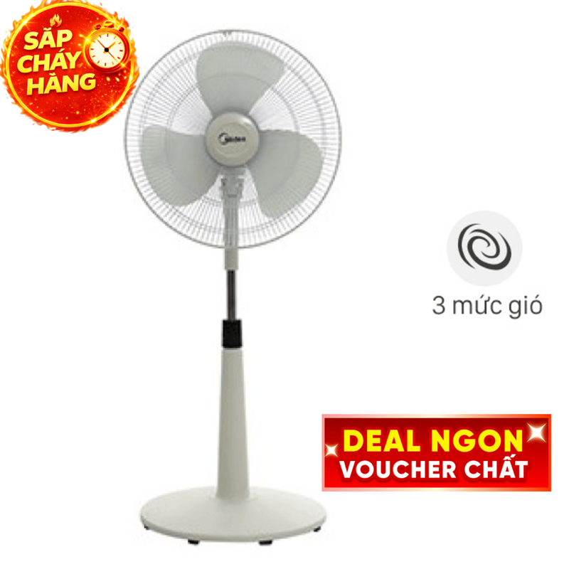 Quạt lửng Midea  3 cánh FTS40-17VD 36W
