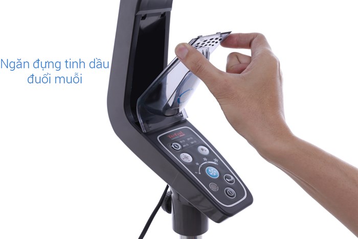 Quạt cây Tefal 3 cánh VF3650-71 55W Màu Nâu