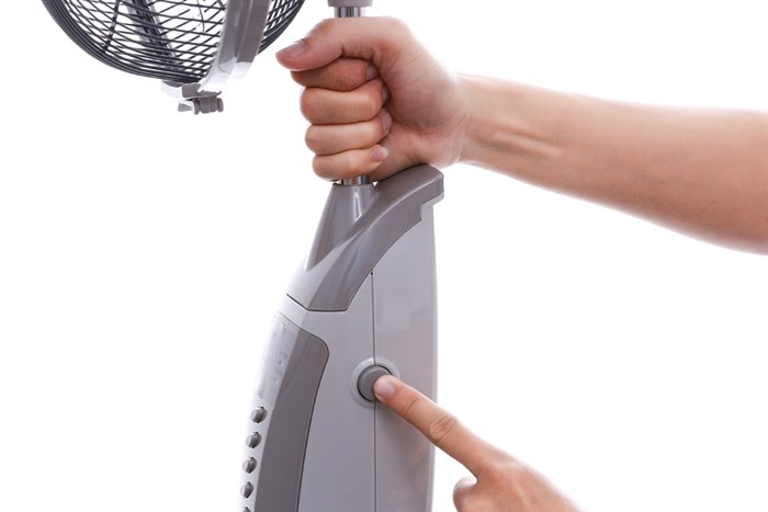 Quạt đứng Mitsubishi LV16-RV SF-GY Màu Xám nhạt