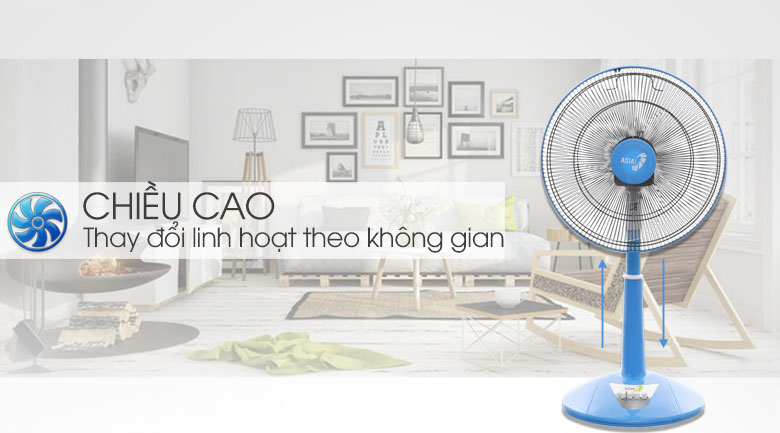 Quạt lửng Asia 3 cánh A16019 45W