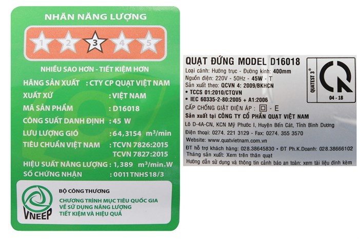 Quạt cây Asia D16018 Xanh Dương Màu Xanh Dương