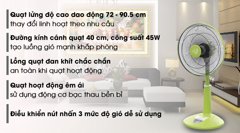 Quạt lửng Asia A16019 hover