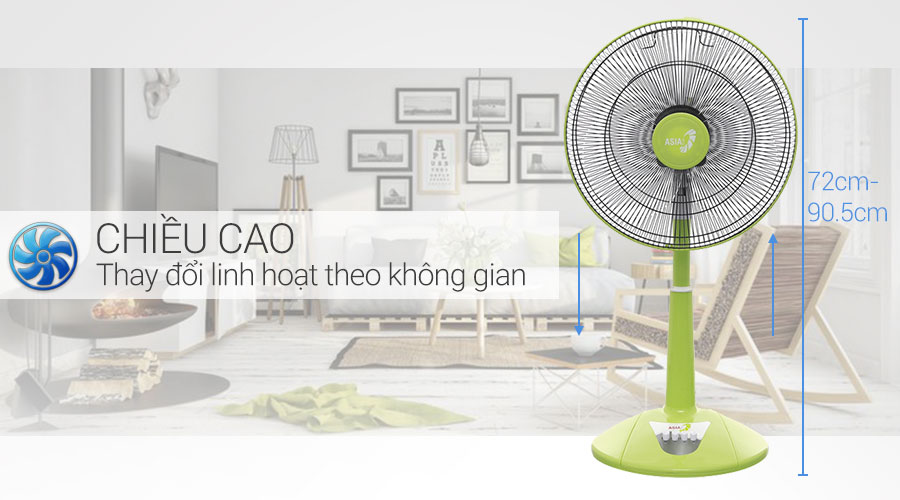 Quạt lửng Asia A16019